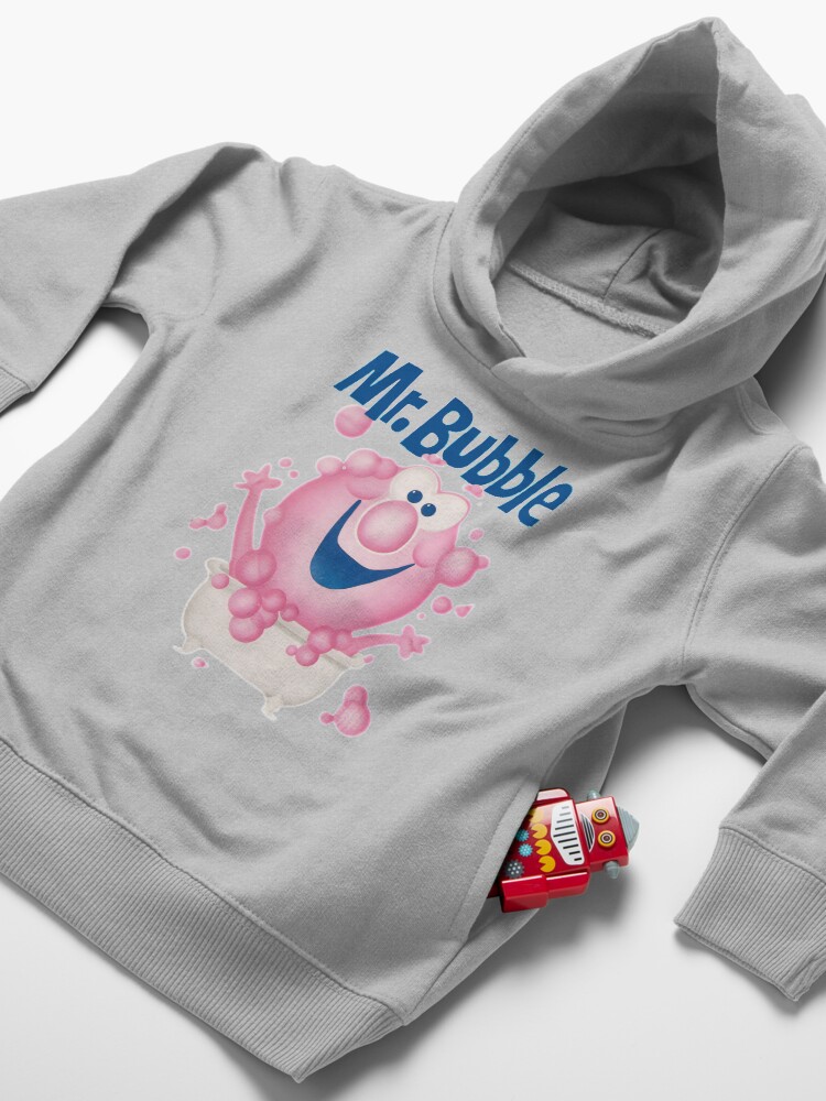 Alternate view of Mr. Bubble - Makes bath Time Fun Toddler Pullover Hoodie
