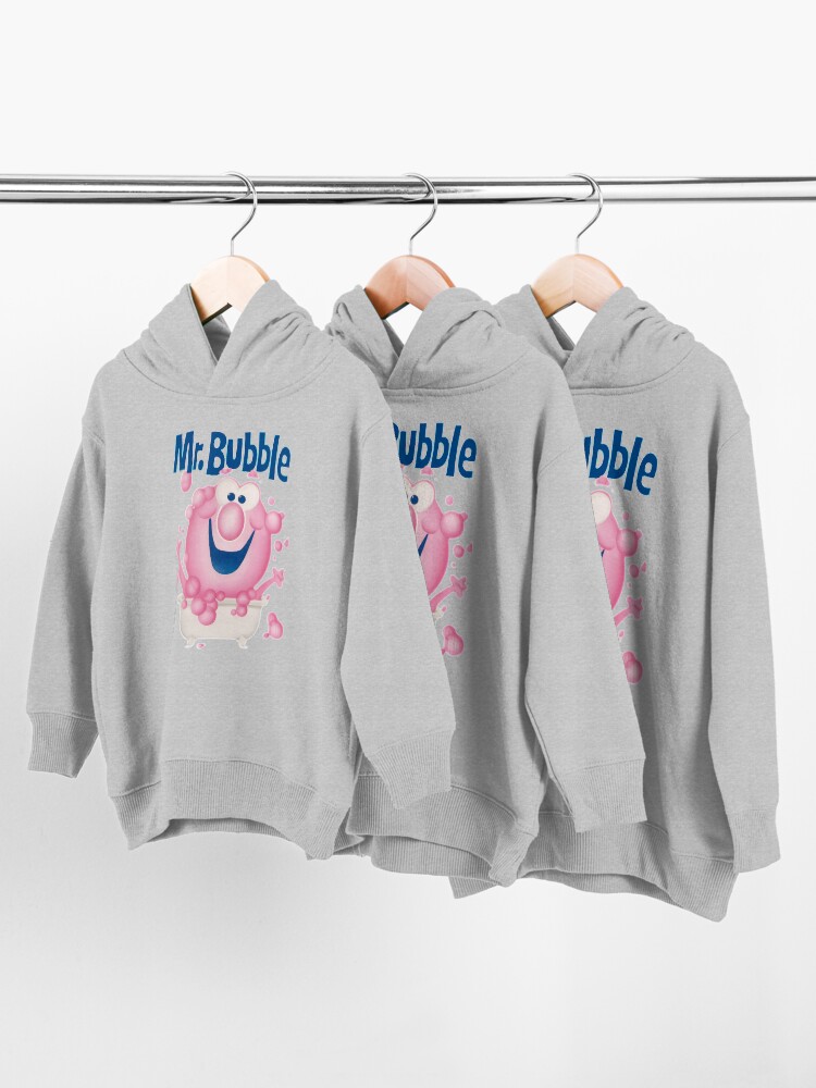 Alternate view of Mr. Bubble - Makes bath Time Fun Toddler Pullover Hoodie