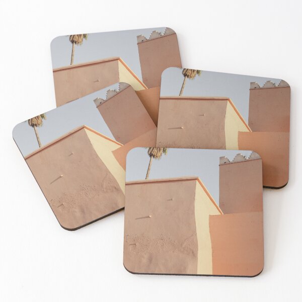 Item preview, Moroccan minimal marrakech medina pink color walls designed and sold by Morocco Marrakech Photo Prints.