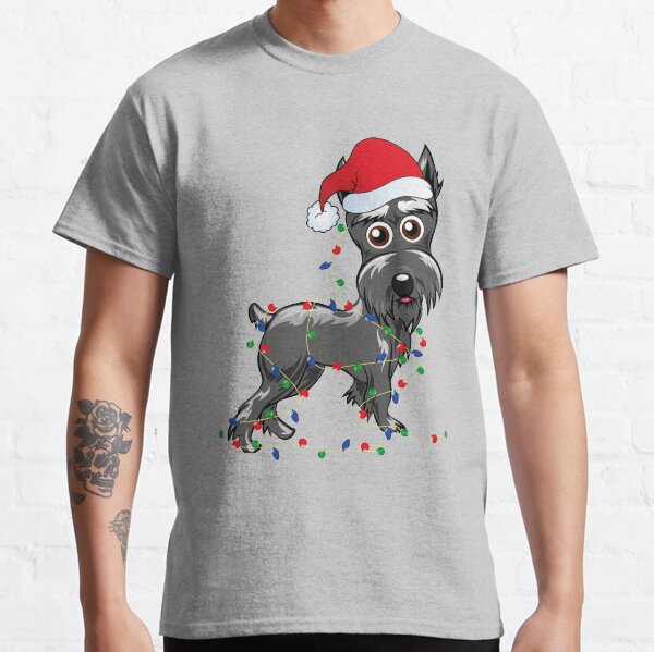 Schnauzer christmas clearance shirts