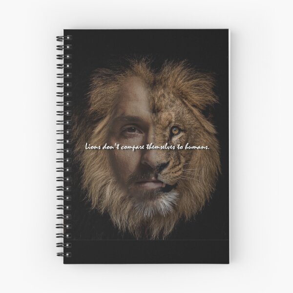 Item preview, Lions Dont Compare Themselves To Humans designed and sold by skok55.