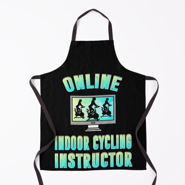 Item preview, Online Indoor Cycling Instructor designed and sold by Gold Wings Tees.
