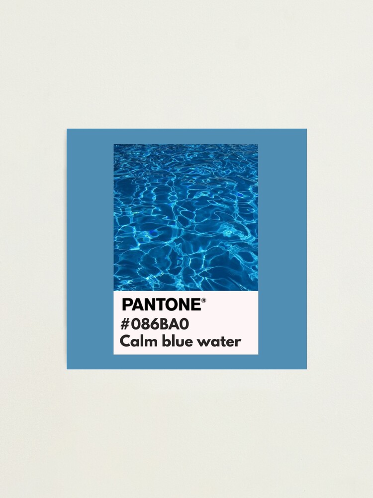 Blue Water Color Palette