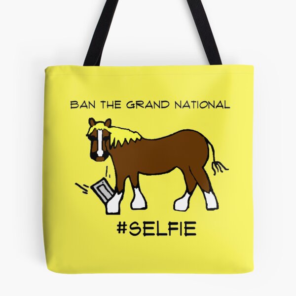 Item preview, Ban the Grand National! designed and sold by thehippievegan.