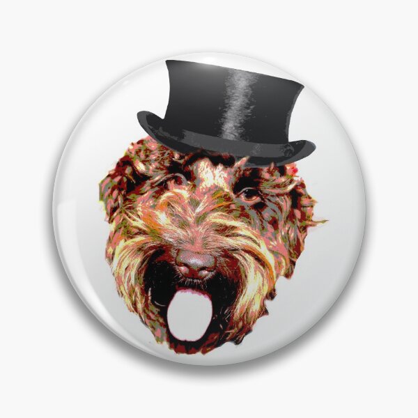 Item preview, Cockapoo in a Top Hat (White) designed and sold by LearsInteriors.