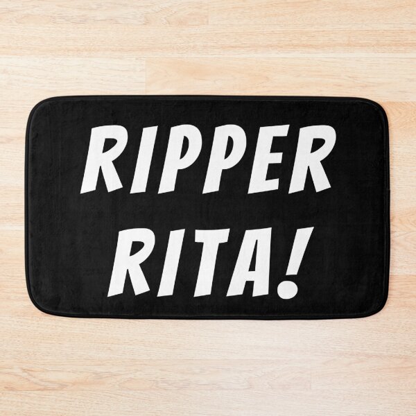 Item preview, Ripper Rita! Text only design. White text. Capitals. designed and sold by JellyBeenzz.
