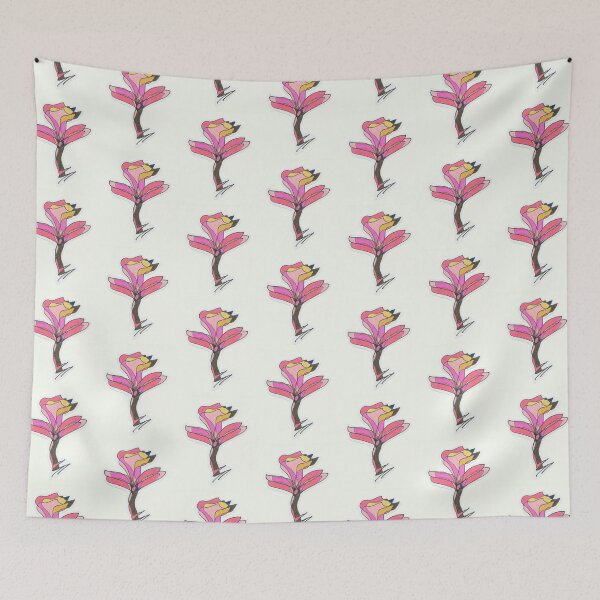 Item preview, PINK FLAMINGO ABSTRACT ART designed and sold by Artter20.