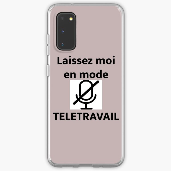 Leave me in telecommuting mode Samsung Galaxy Soft Case