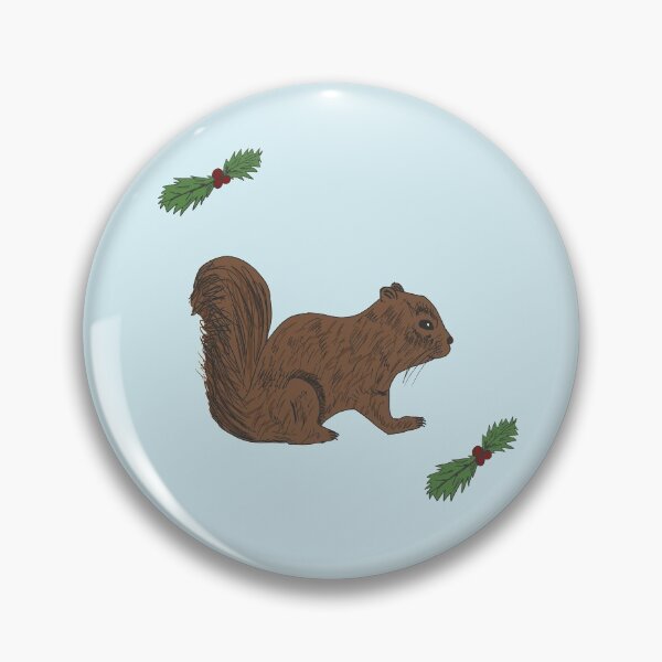 Item preview, Christmas Squirrel (Alternative design) designed and sold by Geometrico22.