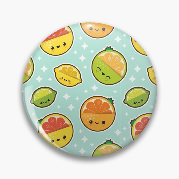 Aperçu de l'œuvre Motif d'agrumes de salade de fruits créée et vendue par VivtheFish.