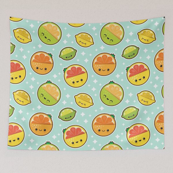 Item preview, Fruit Salad Citrus Pattern designed and sold by VivtheFish.