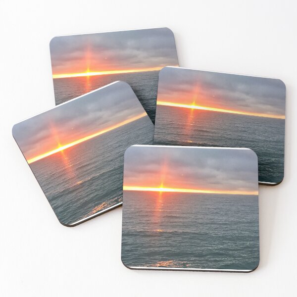 Item preview, Red Sunset on the Ocean  designed and sold by SashaSprite.