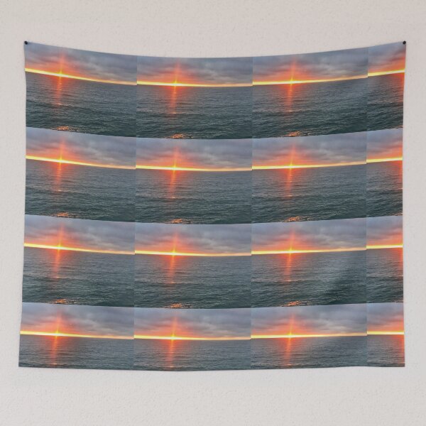Item preview, Red Sunset on the Ocean  designed and sold by SashaSprite.
