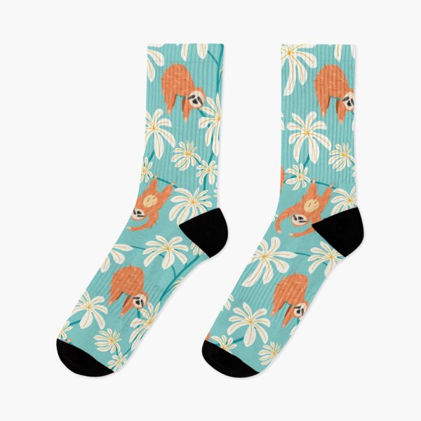 Aperçu de l'œuvre sloth and flower créée et vendue par familyartz.