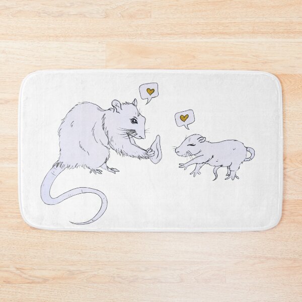 Artikelvorschau, Einfache Mama und Baby Ratten Skizze entworfen und verkauft von AvalonUnmuzzled.