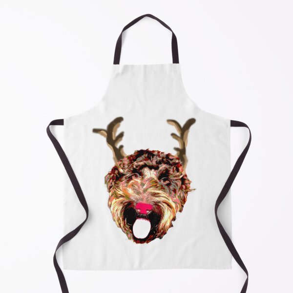 Item preview, Rudolph the Cockapoo (white) designed and sold by LearsInteriors.