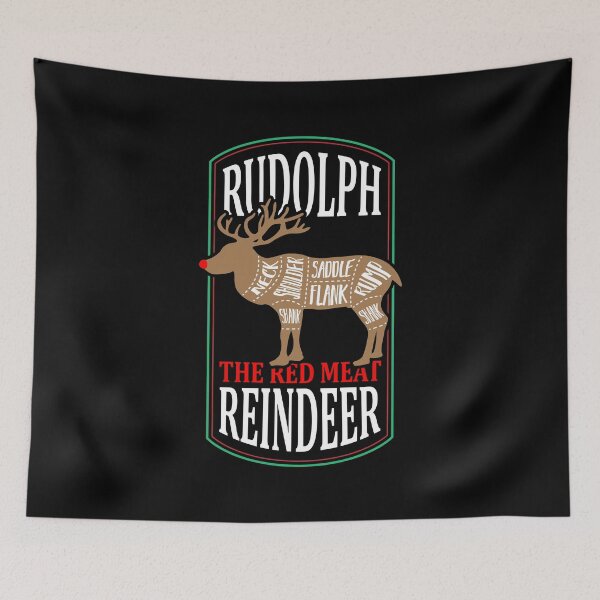 Item preview, Rudolph The Red Meat Reindeer designed and sold by SpoofTShirts.