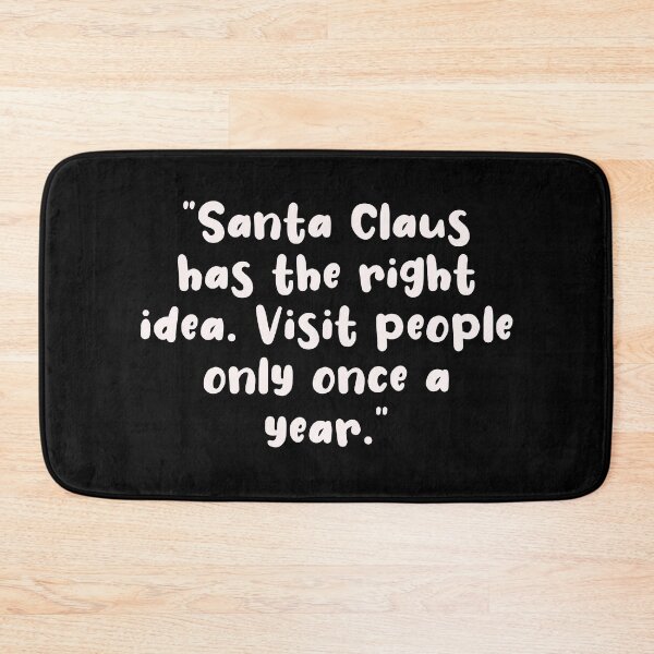 Item preview, santa claus quotes designed and sold by redaction.