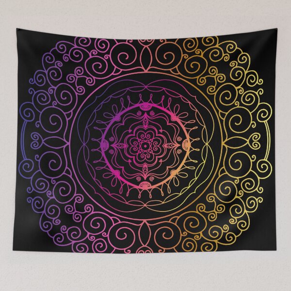 Item preview, Decorative henna mandala pattern designed and sold by EmotionArt.