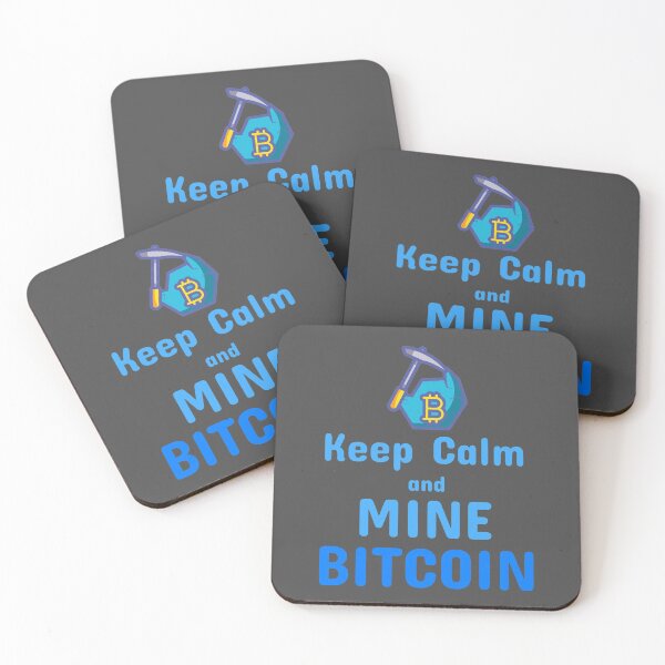 Item preview, Keep Calm and Mine Bitcoin designed and sold by AeroAstro.