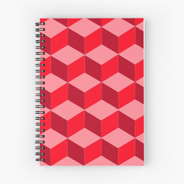 Item preview, Escher blocks in red designed and sold by JcB-Arts.