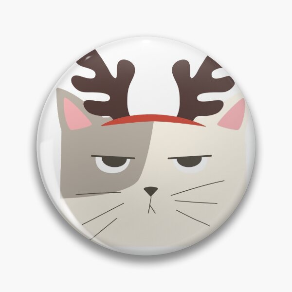 Item preview, Ho Ho No Funny Grumpy Christmas Cat designed and sold by Zurickdesigns.