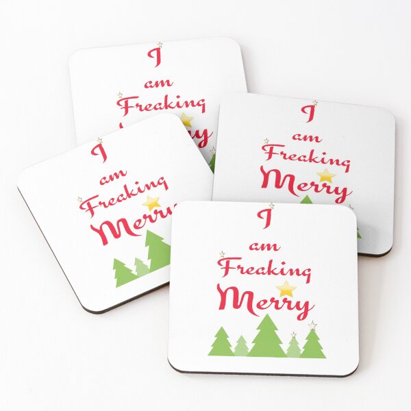 Item preview, i am freaking merry designed and sold by FunnyOfferings.