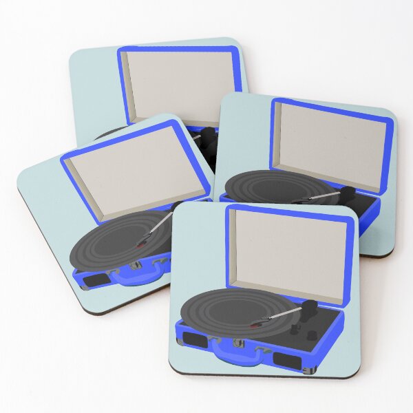 Item preview, Blue Record Player  designed and sold by Hisgoodgrace.