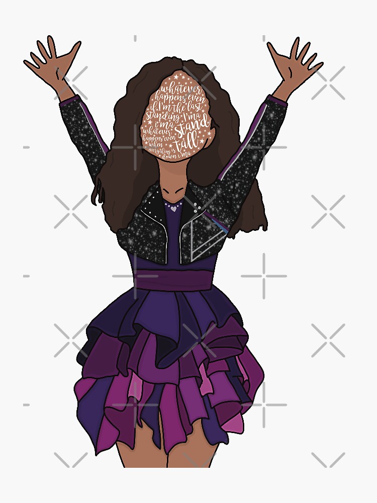 "Julie Molina - Stand Tall Julie and the Phantoms" Sticker by closerxdesign | Redbubble
