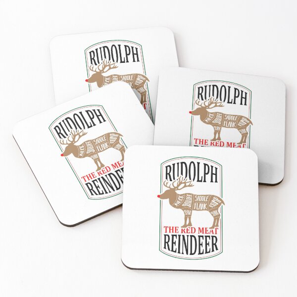 Item preview, Rudolph Reindeer Meat Cuts For Christmas designed and sold by SpoofTShirts.