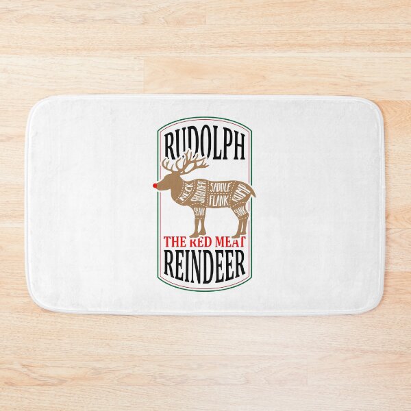 Item preview, Rudolph Reindeer Meat Cuts For Christmas designed and sold by SpoofTShirts.