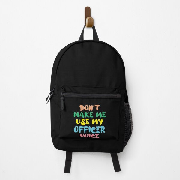 Item preview, Don't Make Me Use My Officer Voice, Cute Funny Gift Idea For Police officer designed and sold by awesomedraw.