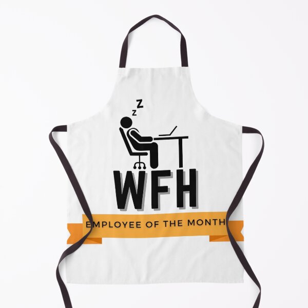 Item preview, Work From Home Employee Of The Month - Bright Ver. designed and sold by piinkbunny.