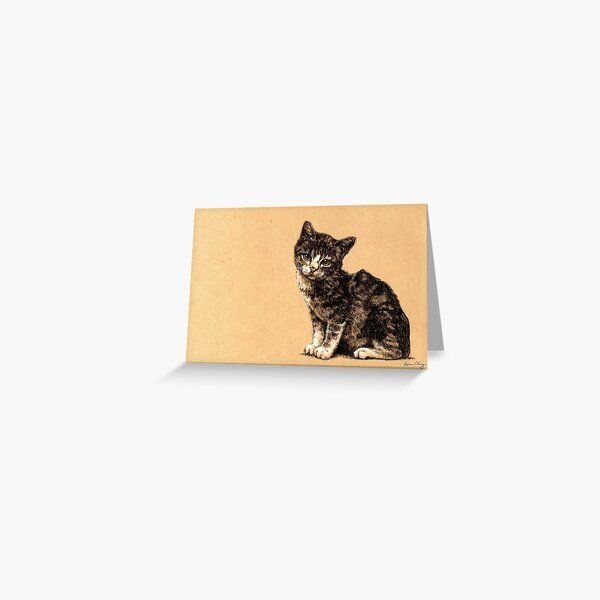 Kitten Greeting Card