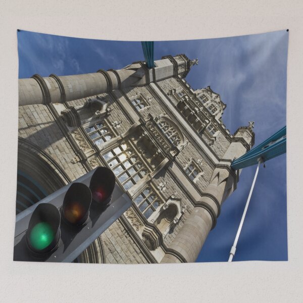 Item preview, Tower Bridge And Traffic Lights  designed and sold by Londonimages.