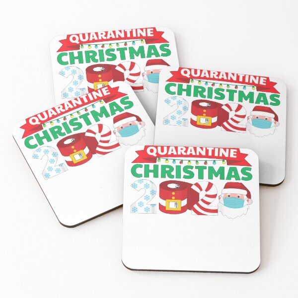 Item preview, Quarantine Christmas 2020 Tshirt designed and sold by ProperTShirts.