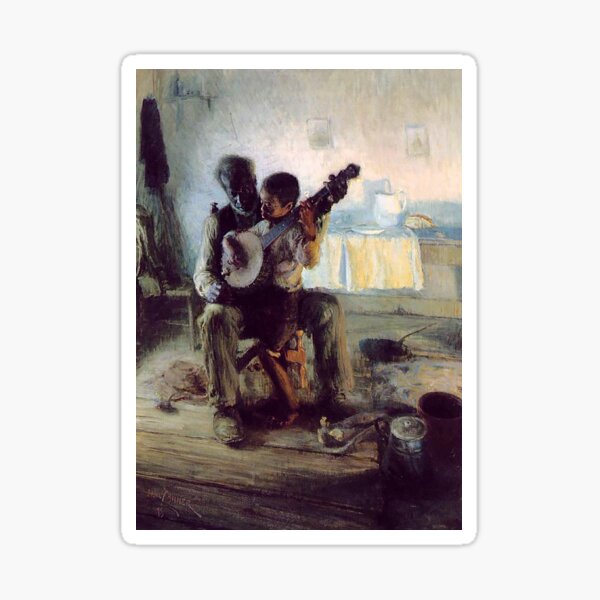 The Banjo Lesson - Henry Ossawa Tanner Sticker