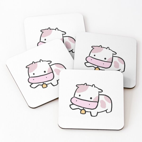 Item preview, Cute Pink Cow designed and sold by mousepotatoes.