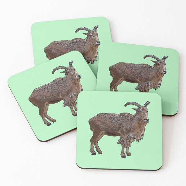 Item preview, Black Alternate Print of a Barbary Sheep  designed and sold by designsasstultd.