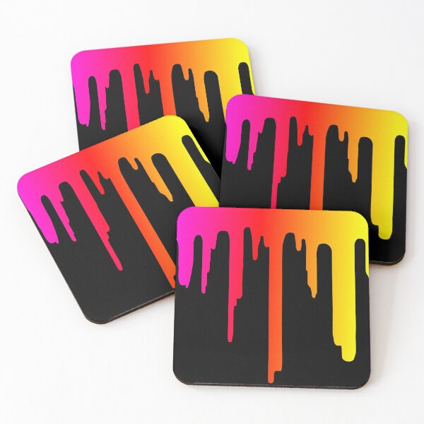 Item preview, Paint Drip Magenta Red Yellow  designed and sold by Deborah Camp.