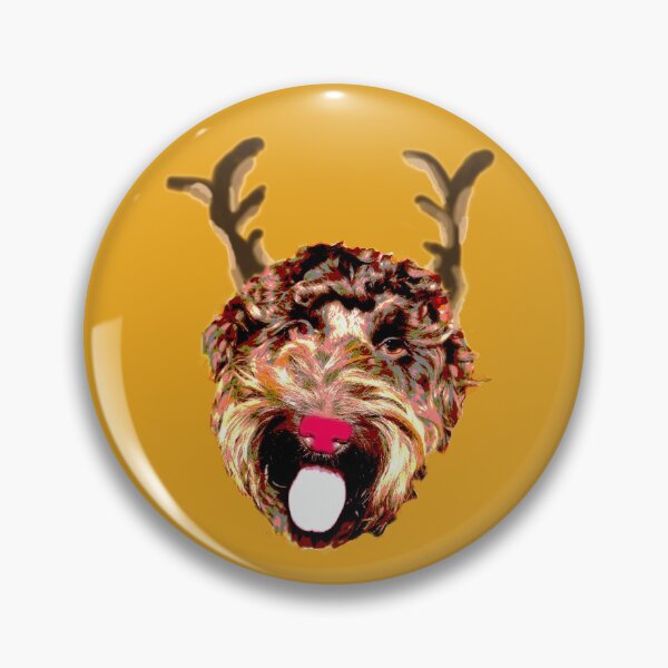Item preview, Rudolph the Cockapoo (Gold) designed and sold by LearsInteriors.