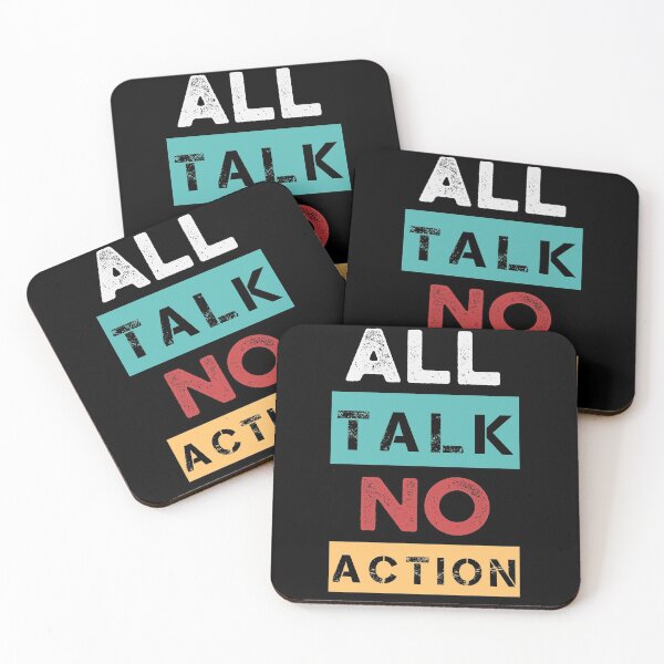 Item preview, All Talk No Action designed and sold by yeknow.