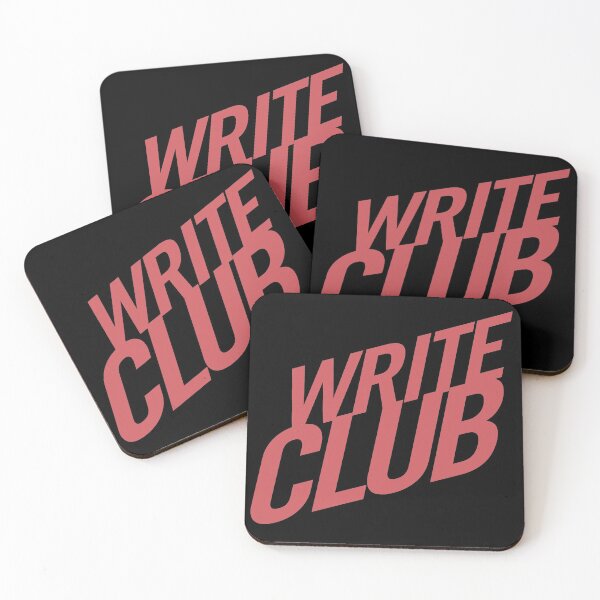 Item preview, Write Club designed and sold by scriptblast.