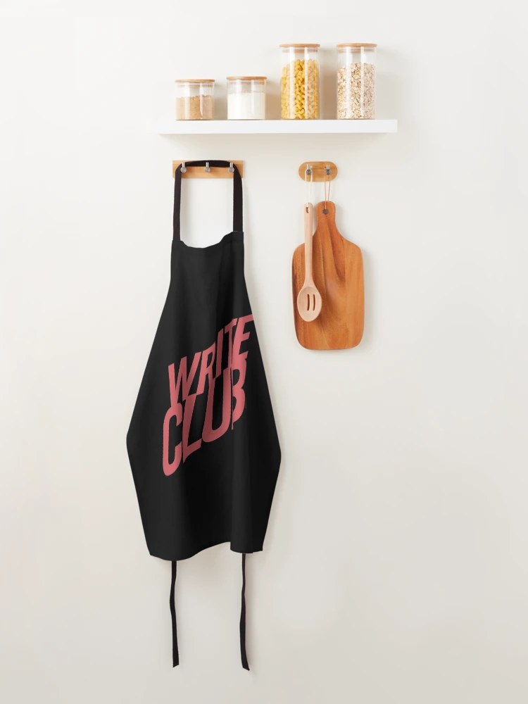 Thumbnail 4 of 6, Apron, Write Club designed and sold by scriptblast.