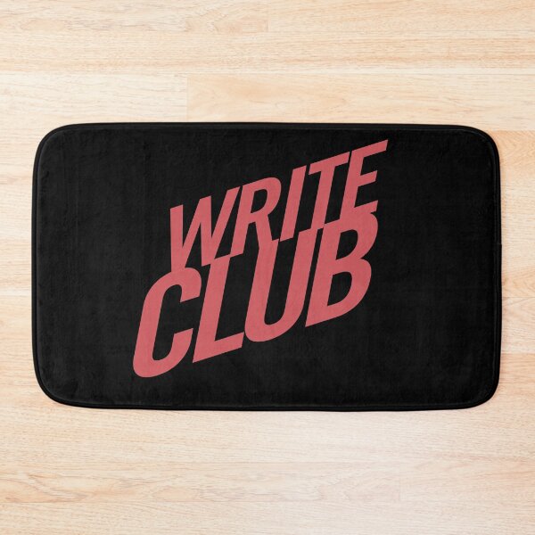 Item preview, Write Club designed and sold by scriptblast.