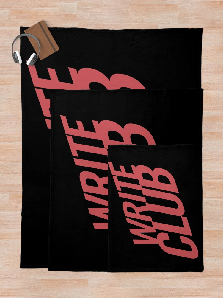 Thumbnail 5 of 6, Throw Blanket, Write Club designed and sold by scriptblast.