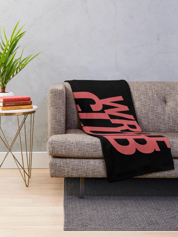 Thumbnail 2 of 6, Throw Blanket, Write Club designed and sold by scriptblast.