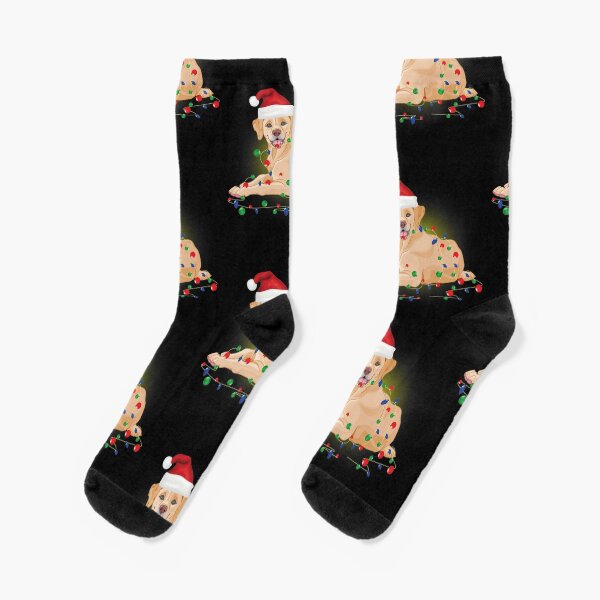 Item preview, Golden Retriever Christmas Santa Hat Xmas Dog Lover Gift designed and sold by abiabo.