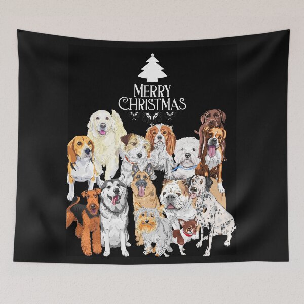 Item preview, Merry Christmas Pupsters! designed and sold by Mamalia.