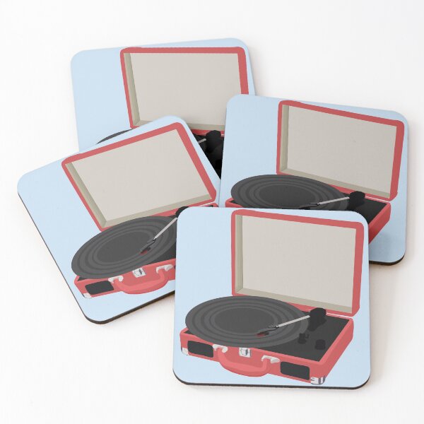 Item preview, Red Record Player  designed and sold by Hisgoodgrace.